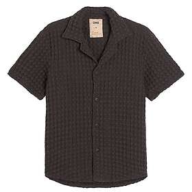 OAS Nearly Black Cuba Waffle Shirt (Herr)
