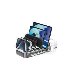 4smarts Charging station Team 100W 1x USB-A.5x USB-C incl