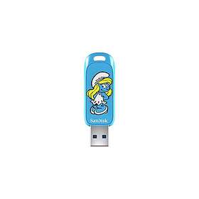 SanDisk Smurfette USB 3,2 Gen1 256GB 130MBs