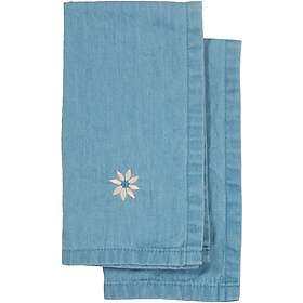 Sagaform Eden Denim kökshandduk 2-pack