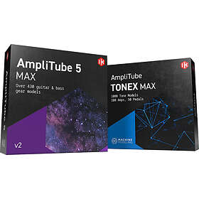 IK Multimedia Amplitube 5 Max V2 + Tonex MAX Bundle
