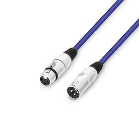 Adam Hall 1xXLR Ma > 1xXLR Fe Blue 0,5m