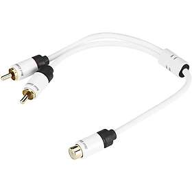 Real Cable Y-RCA female to 2 male