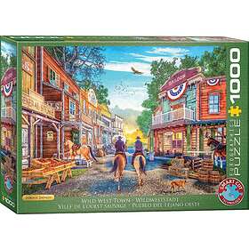 Eurographics Pussel Wild West Country by D.Davison 1000 Bitar