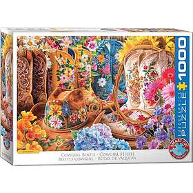 Eurographics Pussel Cowgirl Boots by Lars Stewart 1000 Bitar