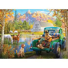 Eurographics Pussel Singing Lake by Angelo Bonito 1000 Bitar