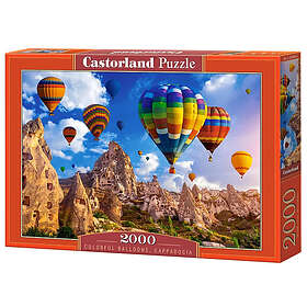 Castorland Pussel Färgglada luftballonger, Cappadocia 2000 Bitar