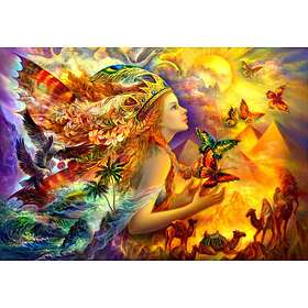 Bluebird Puzzle Pussel Fantastic Colourful World 1000 Bitar