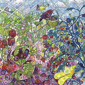 Grafika Pussel Inside the Greenhouse 1000 Bitar