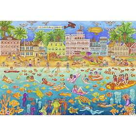 Grafika Pussel Tropical Swim Party 1000 Bitar