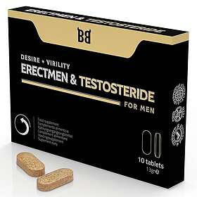 Black Bull By Spartan Erectmen Testosteride Desire Virility For Men 10 Tablets