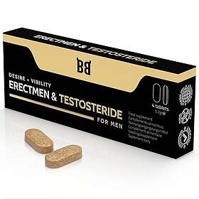 Black Bull By Spartan Erectmen Testosteride Desire Virility For Men 4 Tablets