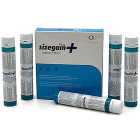 500 cosmetics sizegain instant shot food suplement for men 5 vials