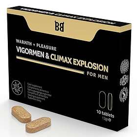 Black Bull By Spartan Vigormen Climax Explosion Warmth Pleasure For Men 10 Tablets