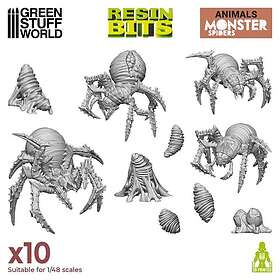 Green Stuff World : Monster Spiders 3D Printed