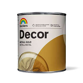 Beckers Metallfärg Decor Guld 0,75L