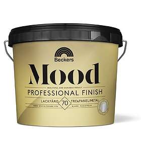 Beckers Lackfärg Mood Pro Blank 70 Vit Bas A 2,7L