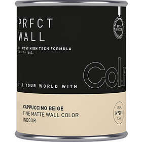 Col.r Väggfärg Prfct N.201 Cappuccino Beige 0,125L