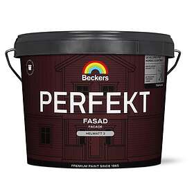 Beckers Perfekt Fasad helmatt Faluröd 10L