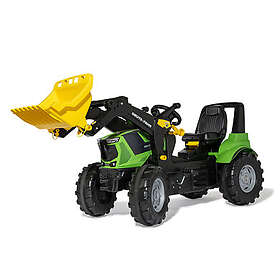 Rolly Toys Farmtrac Premium II Deutz 8280 TTV med Trac-lastare