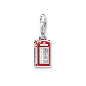 Thomas Sabo Charm Club Charmista London Telephone box berlock 2120-041-10