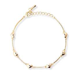 Sparv Little Hearts armband guldfärgat 2280101