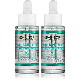 Garnier Skin Naturals Hyaluronic Aloe Replumping Serum Fuktgivande serum med hyaluronsyra 2x30ml