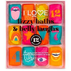 I Love... Fizzy Baths & Belly Laughs Presentförpackning för bad