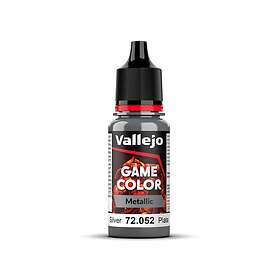 Vallejo Game Color: Silver metallic 18ml