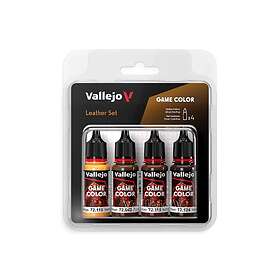 Vallejo Paint Set Game Color Leather set 4x18ml