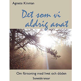 Det som vi aldrig anat: Om försoning med livet och döden sonettkransar.