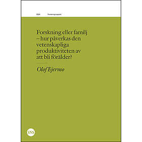 Forskning eller familj: Hur påverkas den vetenskapliga produktiviteten