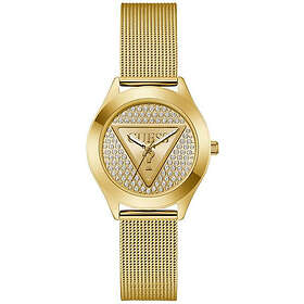 Guess GW0835L2 Plaque Guld/Gulguldtonat stål Ø34 mm