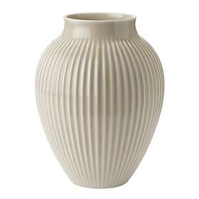 Knabstrup Keramik Ripple vas 35 cm sand