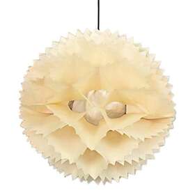 A World of Craft Sphere Lampskärm Papper 45 cm Naturvit