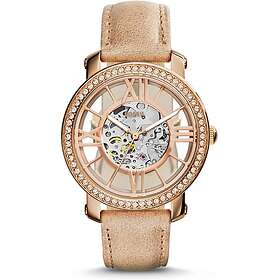 Fossil Klockarmband ME3060 Läder Beige 18mm