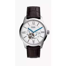 Fossil Klockarmband ME3167 Läder Brun 22mm