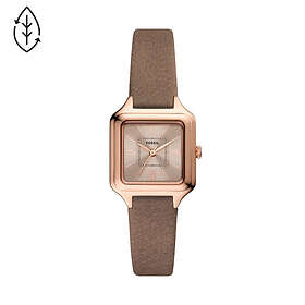 Fossil Klockarmband ES5084 Läder Brun 12mm