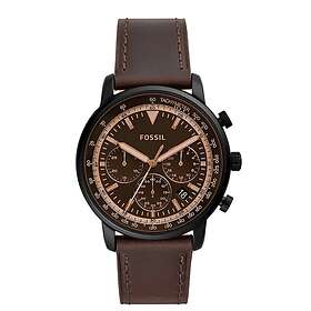 Fossil Klockarmband FS5529 Läder Brun 22mm