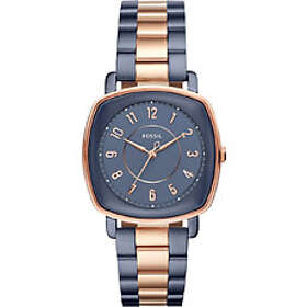 Fossil Klockarmband ES4278 Gummi Polykromi 18mm