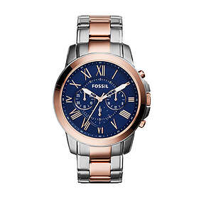 Fossil Klockarmband FS5024 Rostfritt stål Polykromi 22mm