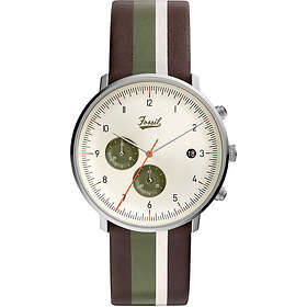Fossil Klockarmband FS5560 Läder Polykromi 22mm