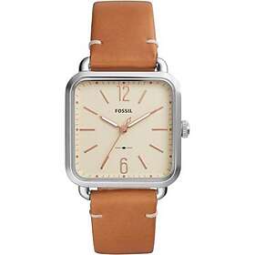 Fossil Klockarmband ES4253 Läder Brun 18mm