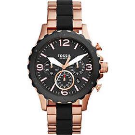 Fossil Klockarmband JR1500 Rostfritt stål Polykromi 22mm
