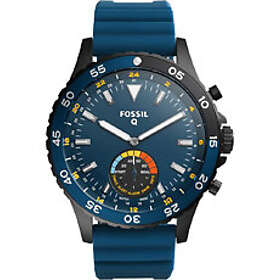 Fossil Klockarmband FTW1125 Silikon Blå 22mm