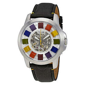 Fossil Klockarmband ME3116 Läder Svart