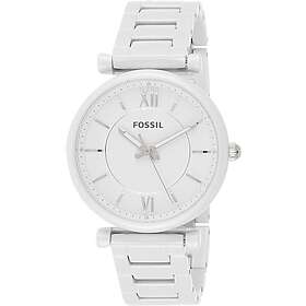 Fossil Klockarmband ES4401 Stål Vit 16mm