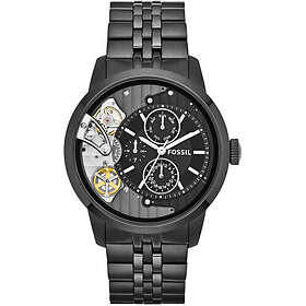 Fossil Klockarmband ME1136 Rostfritt stål Svart 22mm