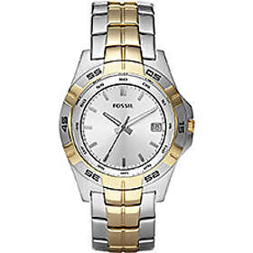 Fossil Klockarmband AM3998 Rostfritt stål Polykromi 20mm