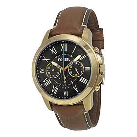 Fossil Klockarmband FS5062 Läder Brun 22mm